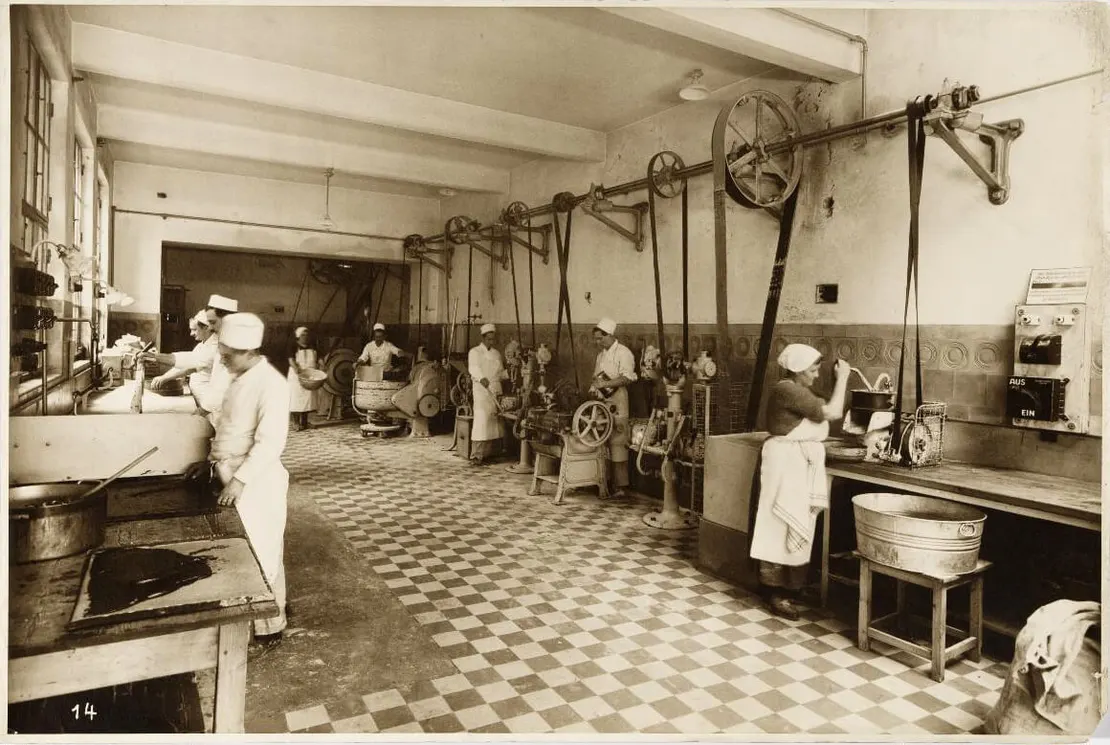 WÖK-Bäckerei am Margaretengürtel, um 1926, Wien Museum