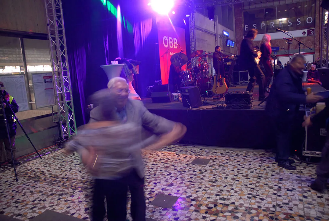 Abschiedsfest am 12. Dezember 2009, Foto: Didi Sattmann/Wien Museum  