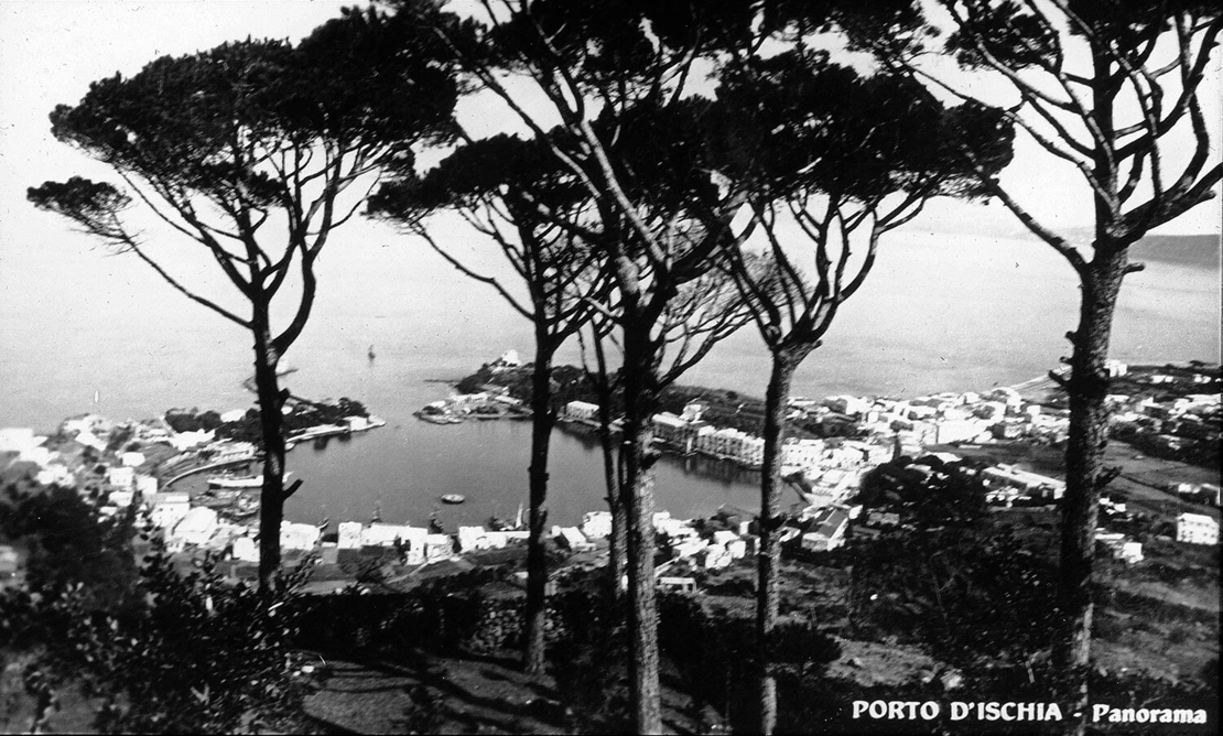 Undatierte Ansichtskarte von Ischia, Wikimedia Commons  