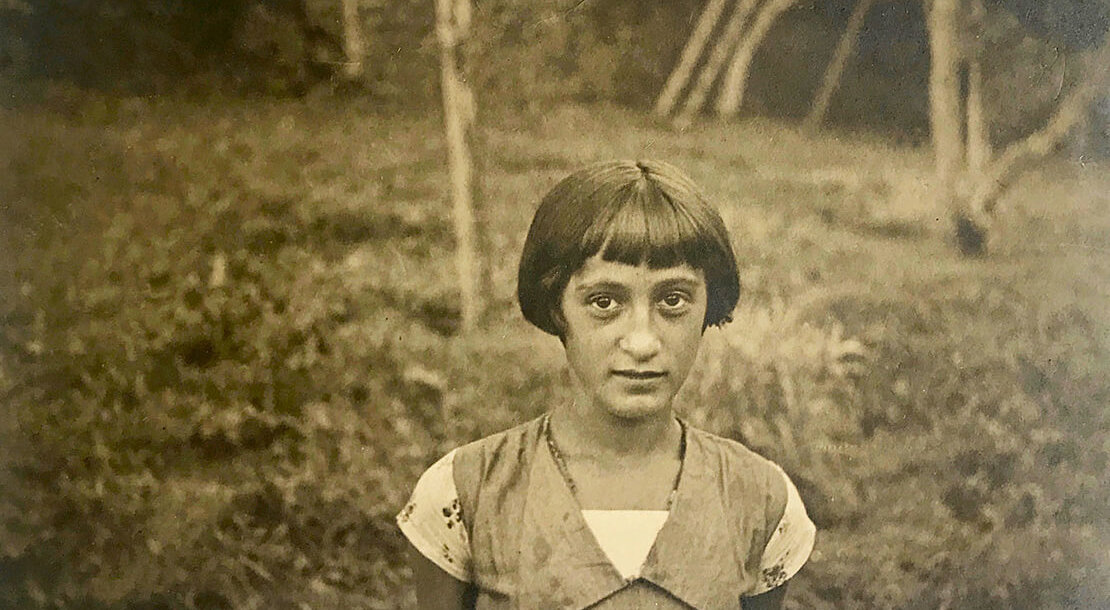 Lotte Brainin als 11jähriges Mädchen, 1932, Foto: Privatarchiv Brainin 