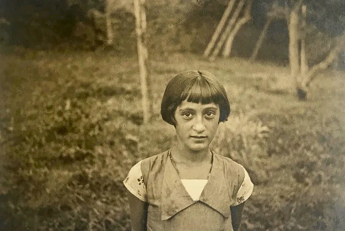 Lotte Brainin als 11jähriges Mädchen, 1932, Foto: Privatarchiv Brainin