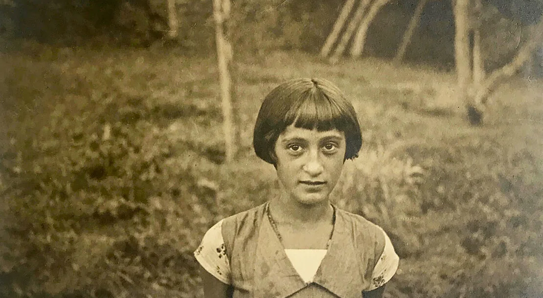 Lotte Brainin als 11jähriges Mädchen, 1932, Foto: Privatarchiv Brainin  