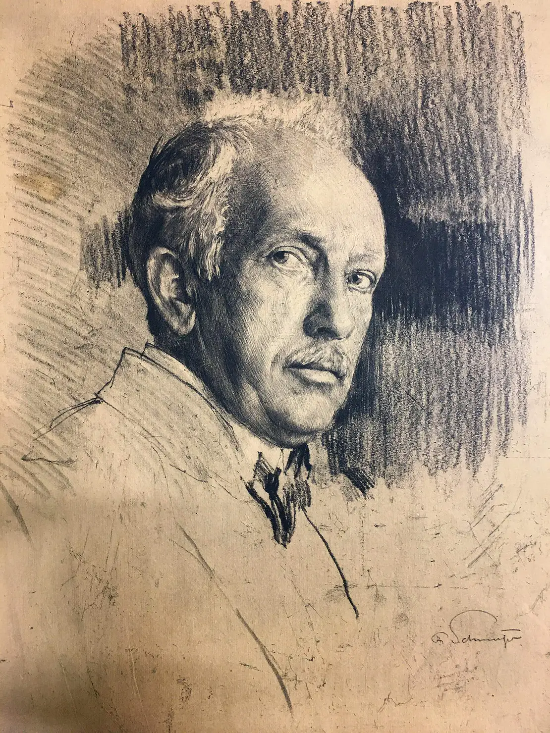 Ferdinand Schmutzer: Richard Strauss, um 1923, Wien Museum
