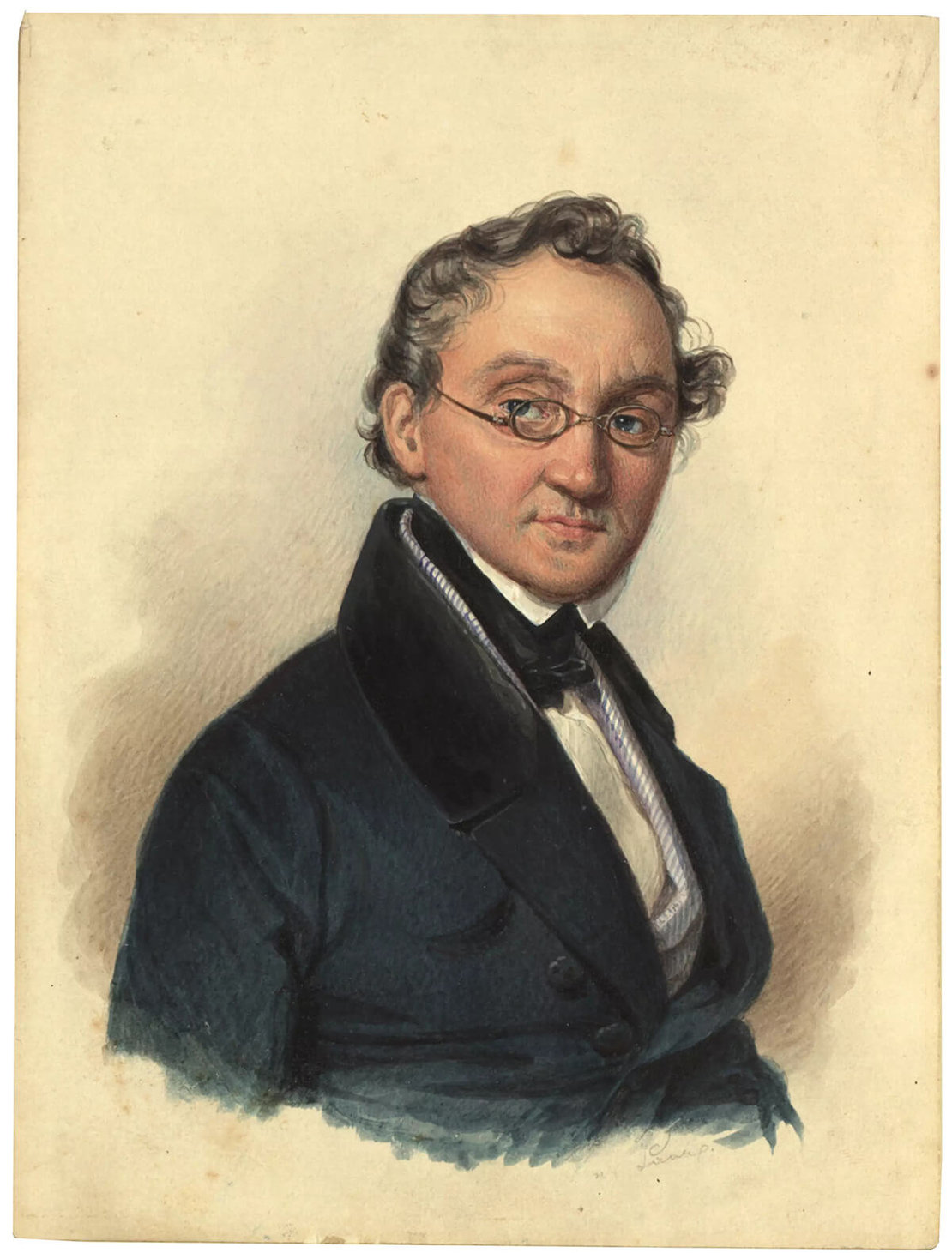 Carl von Saar: Ignaz Franz Castelli, 1839, Wien Museum 