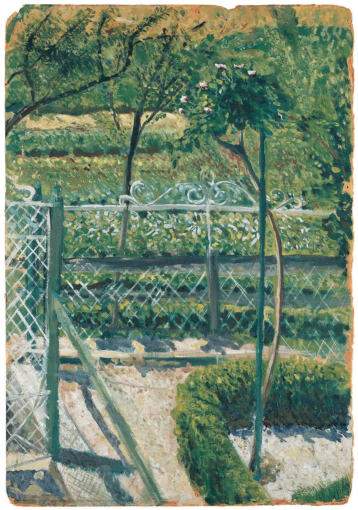 Arnold Schönberg: Garten, 1907, Catalogue raisonné 141, Arnold Schönberg Center, Wien
