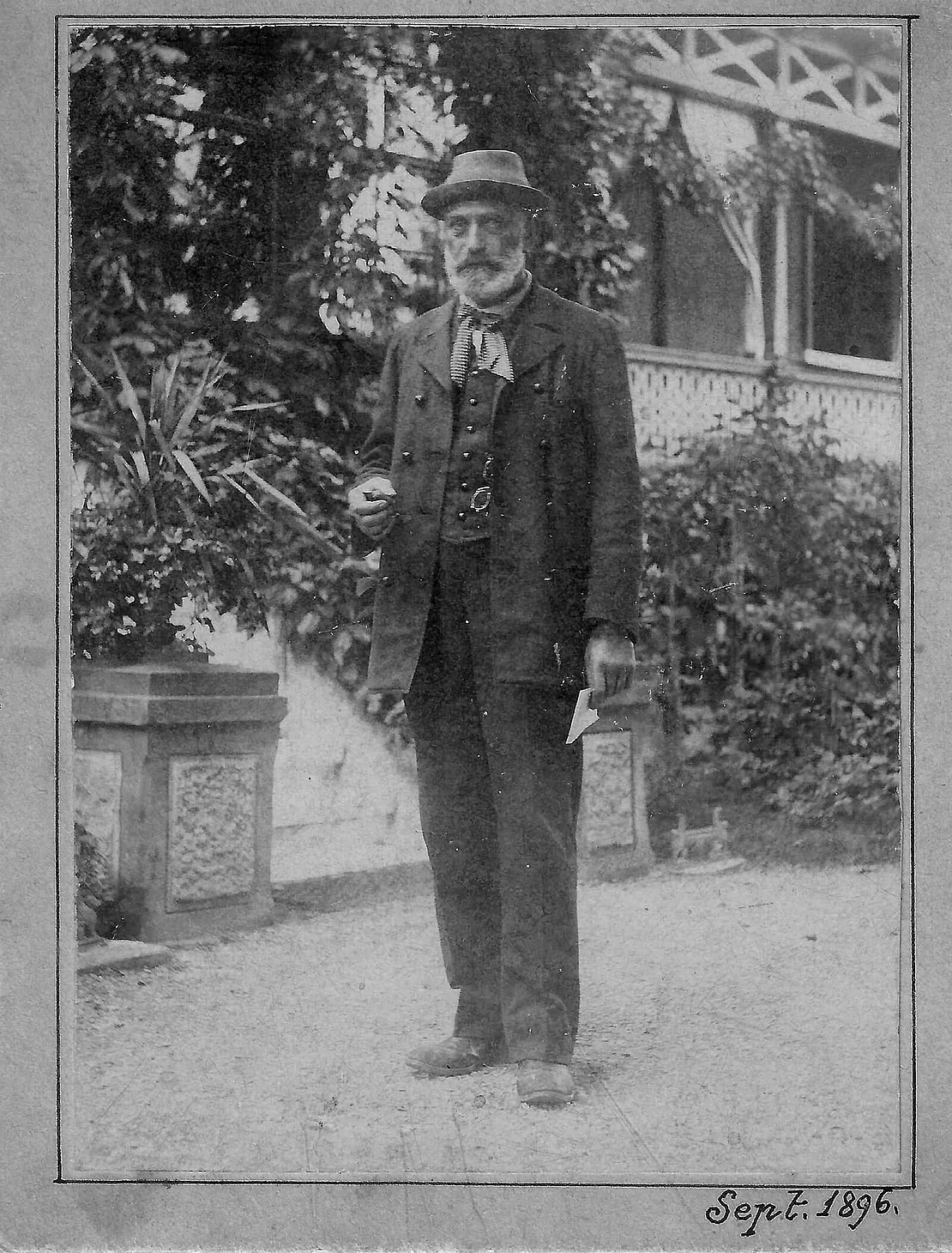 Bela Egger, 1896, Familienbesitz  