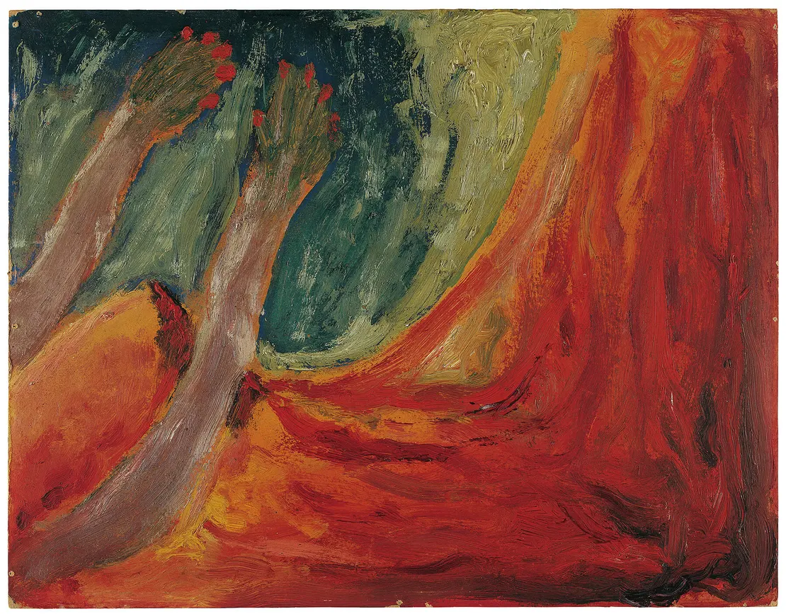 Arnold Schönberg: Fleisch, ca. 1909, Catalogue raisonné 76, Arnold Schönberg Center, Wien