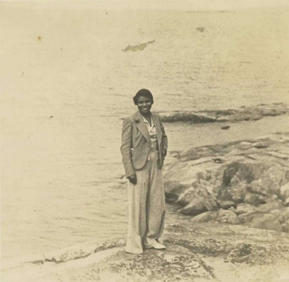 Marian Anderson in Schweden, 1930er Jahre, Marian Anderson Collection of Photographs (Volume 8, Page 8, Item 2), Kislak Center for Special Collections, Rare Books and Manuscripts, University of Pennsylvania Libraries  