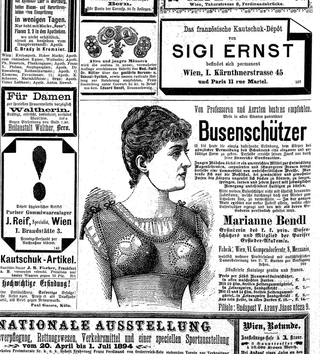 Anzeigenteil, „Der Floh“, Nr. 24, 1894, ANNO / ÖNB