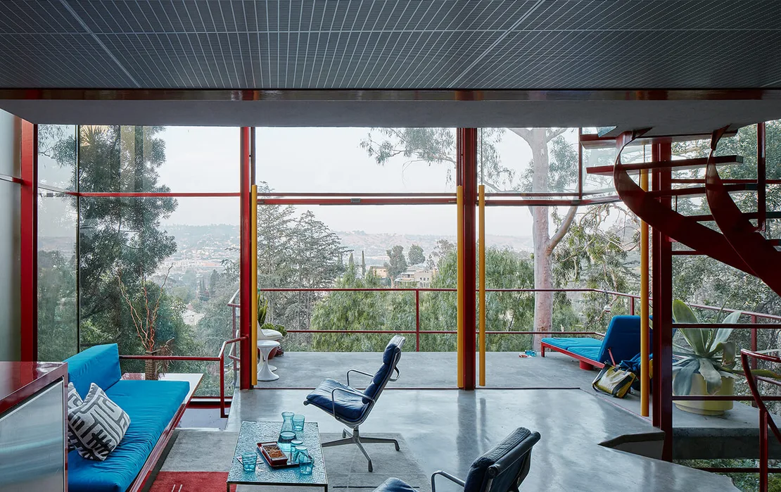 Allyn Morris: Morris House, Silver Lake, Los Angeles, 1957/58, Foto © David Schreyer