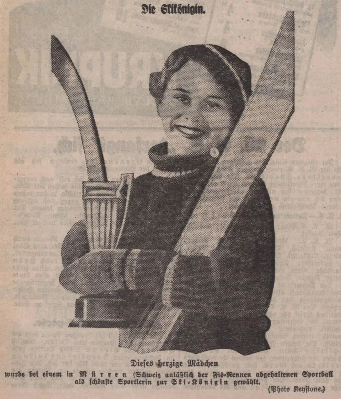 Aus der „Illustrierten Kronen-Zeitung“ vom 24. Februar 1934, ANNO/ÖNB