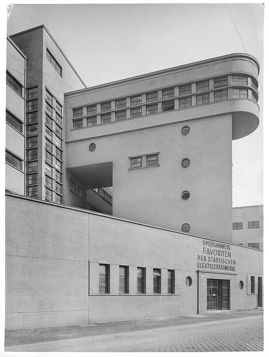 Martin Gerlach jun.: Umspannwerk Favoriten, 1931, Wien Museum