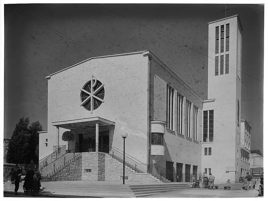 Martin Gerlach jun.: Kirche St. Josef, 16., Sandleitengasse 53, 1936, Wien Museum