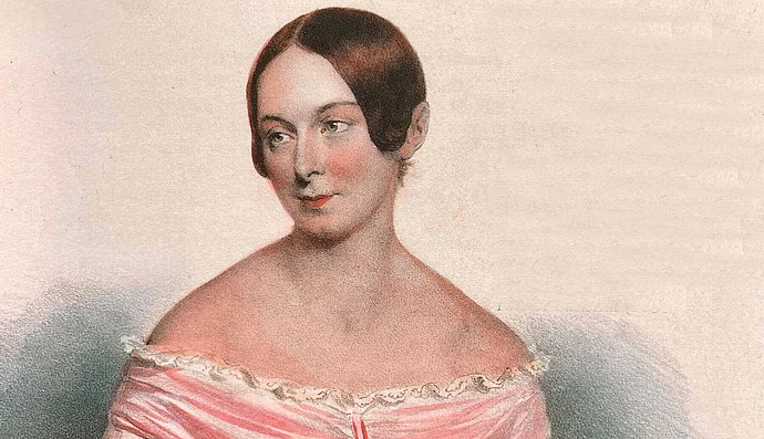 Caroline Unger, nach einer Lithographie von Joseph Kriehuber, Wikimedia Commons
