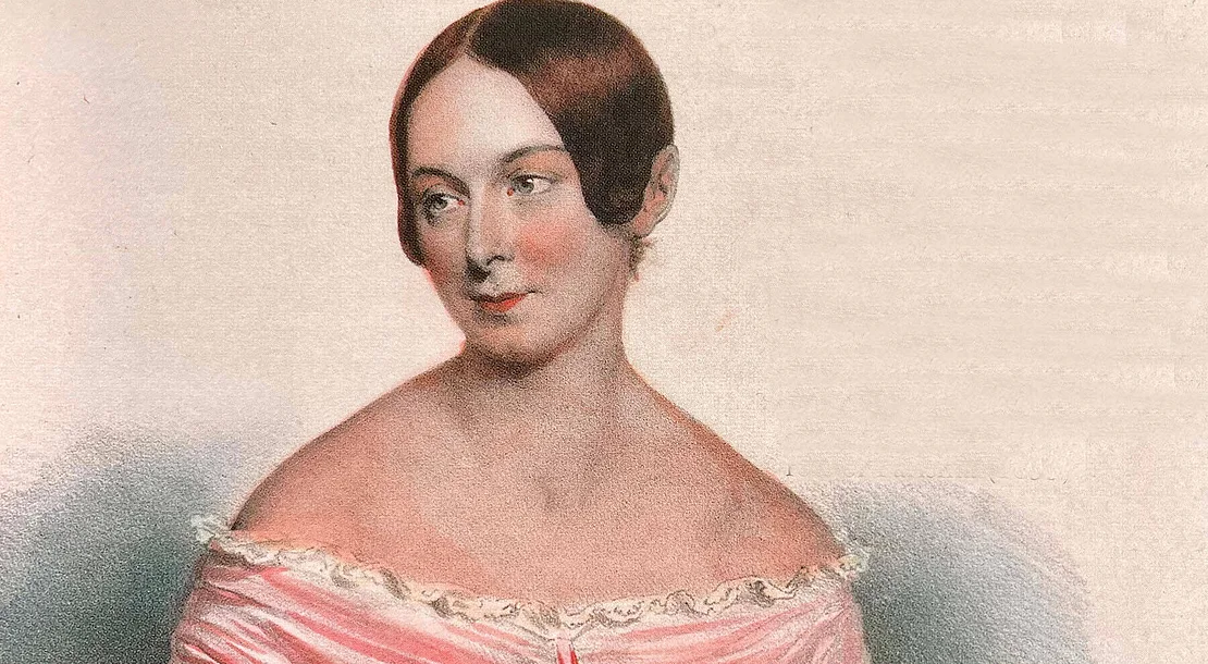 Caroline Unger, nach einer Lithographie von Joseph Kriehuber, Wikimedia Commons  