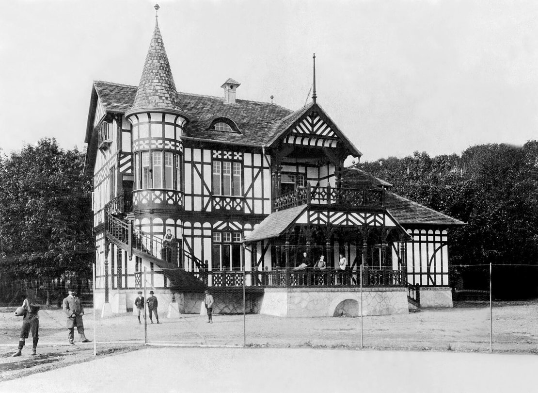 Clubhaus des WAC im Prater, 1906, Scherl / SZ-Photo / picturedesk.com 