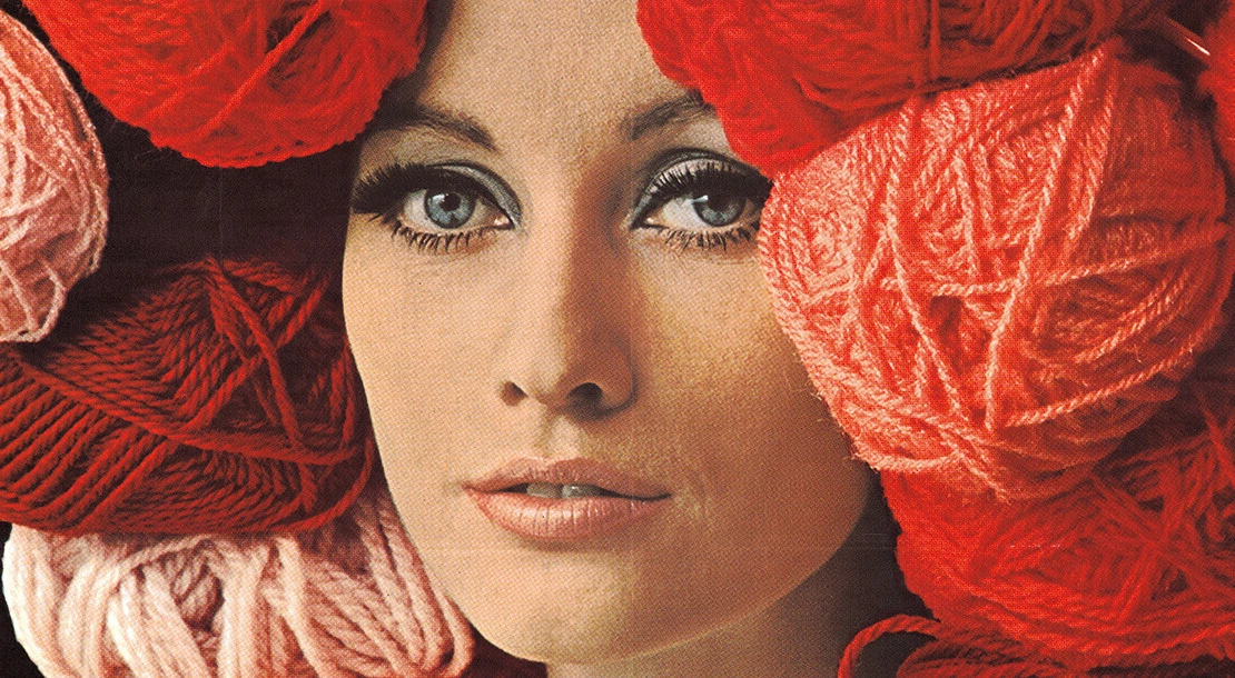 Schoeller Wolle Spinnerin (Ausschnitt), 1970, Jost Wildbolz, Jürg Fausch (Foto), 170 × 118 cm, P-102551  