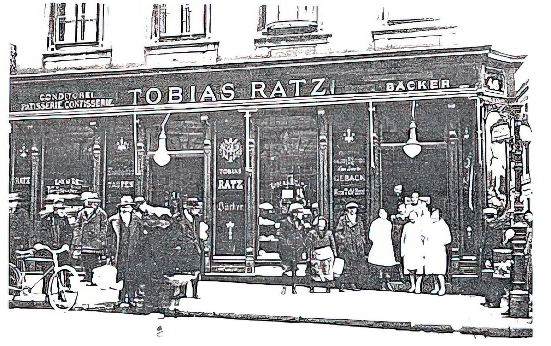 Konditorei und Bäckerei Ratz, undatiertes Foto, Privatarchiv Johannes Kretz