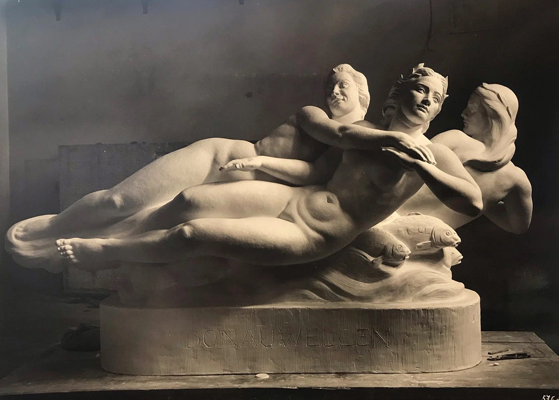 Josef Müllner: „Donauwellen“, 1941, Stadtarchiv Baden  