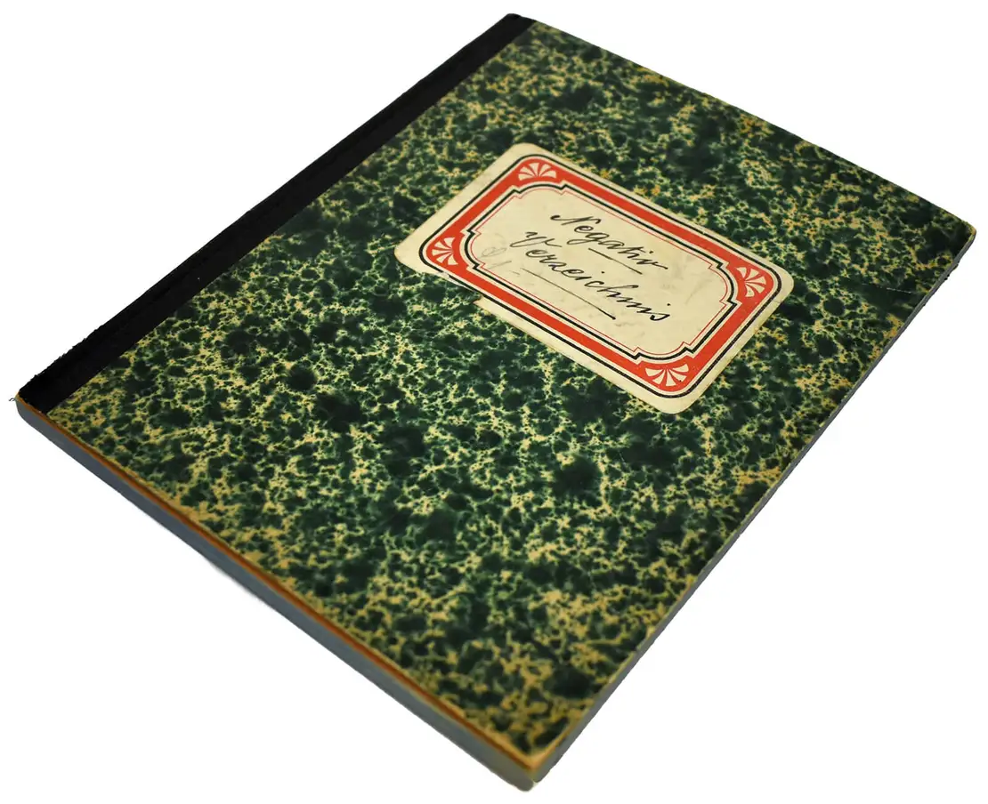 Negativverzeichnis von Karl Pollak, Wien Museum, Inv.-Nr. 316525  