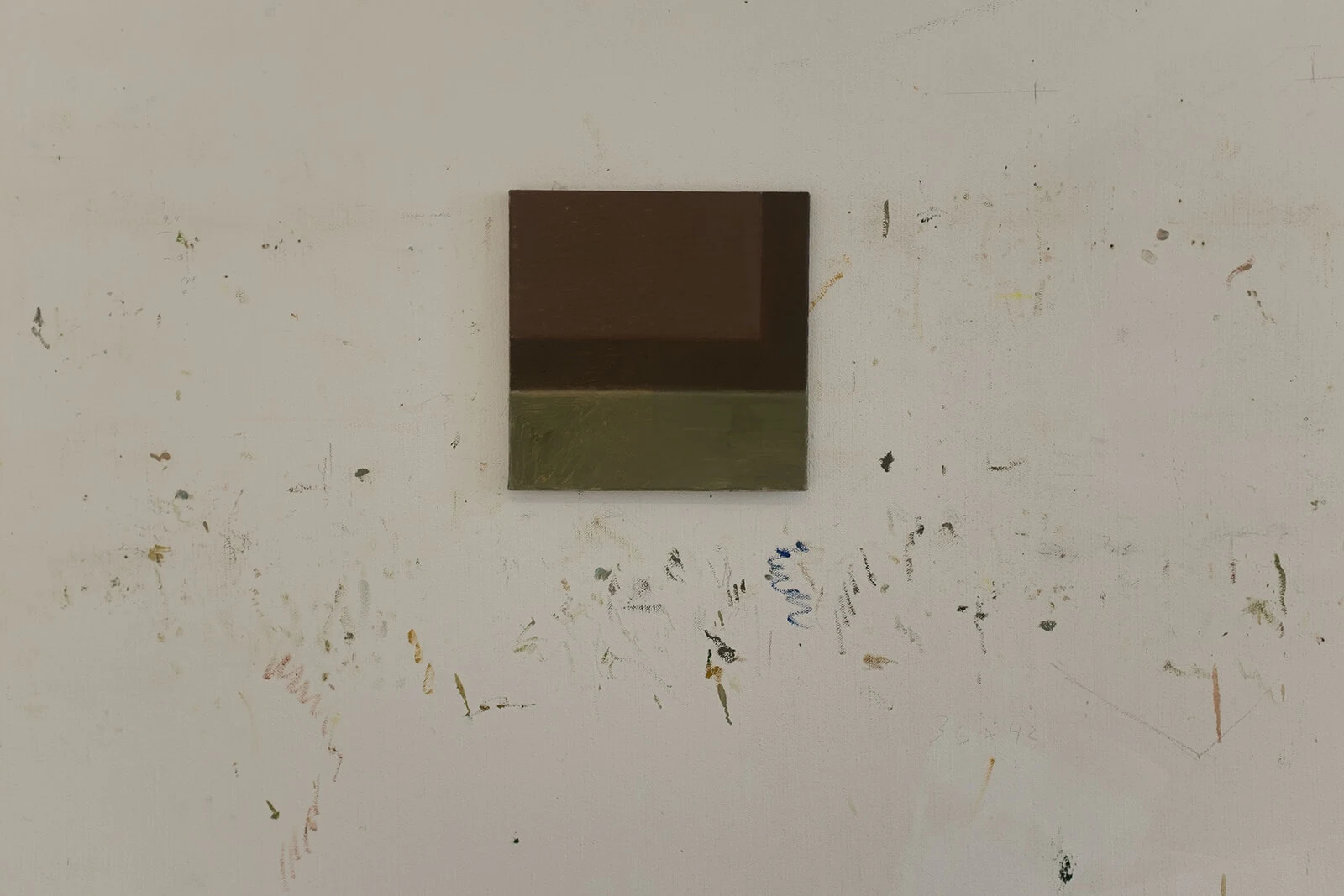 Jens Fröberg, Studio view, April 2020, Foto: Dariusz Kowalski  