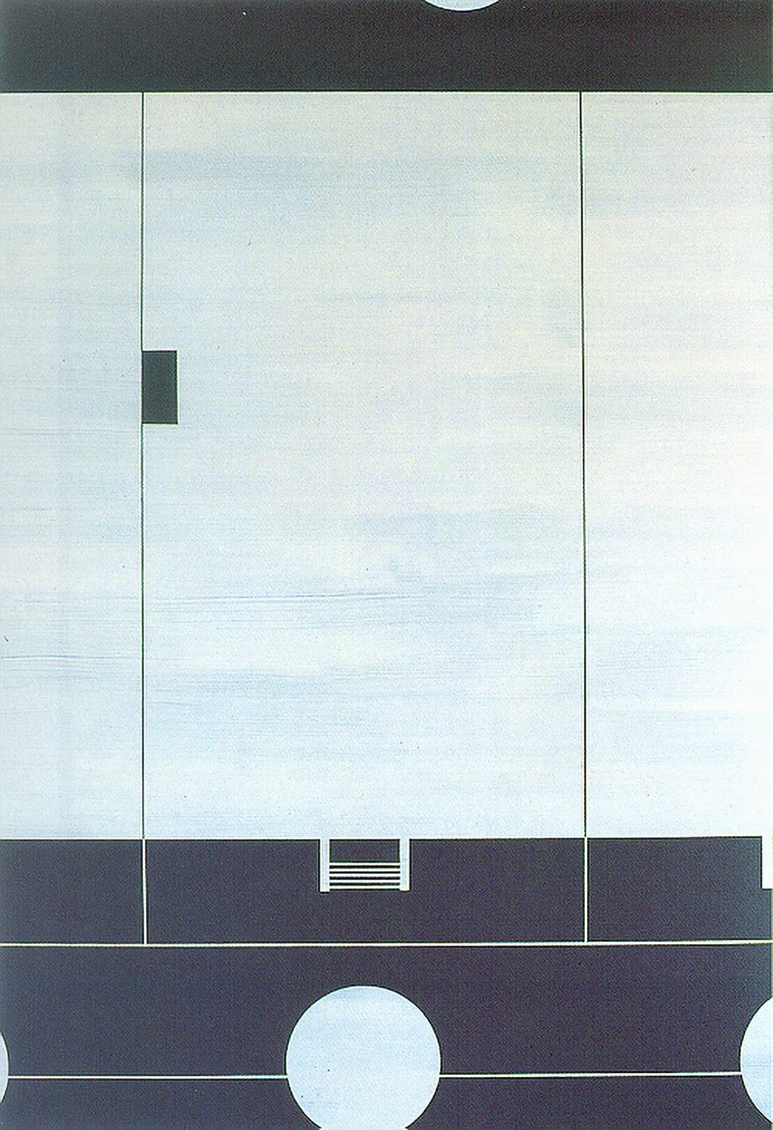 Karl-Heinz Klopf: St. Mark´s Place (New York), 1992, Acryl auf Gewebe, Wien Museum, © Bildrecht 2020