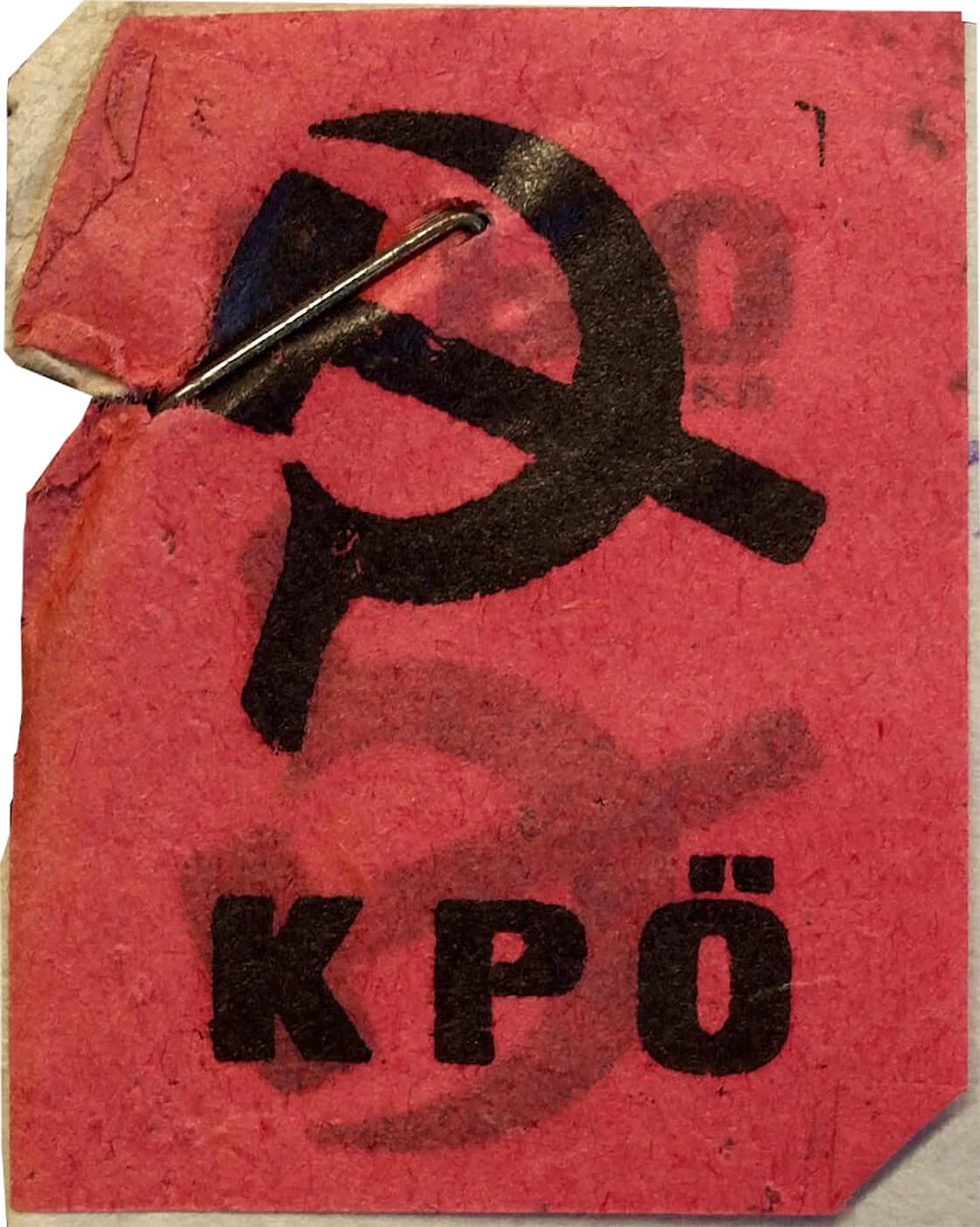 Streuzettel der KPÖ. Quelle: WStlA, M.Abt. 230, A2 – Q – Abschrankung, notstandspolizeiliche Maßnahmen, Kt. 1, Zl. 648/1938  