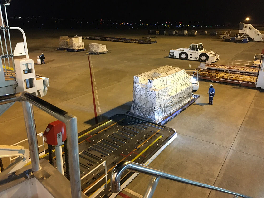 Die Kunstwerke knapp vor dem „Boarding“. Foto: Wien Museum  