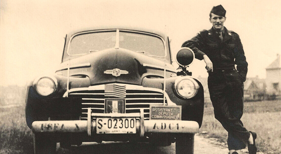 Helmut Braunsteiner, um 1950, (Foto: Nachlass Helmut Braunsteiner)
