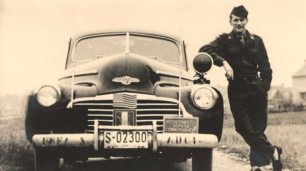 Helmut Braunsteiner, um 1950, (Foto: Nachlass Helmut Braunsteiner)	