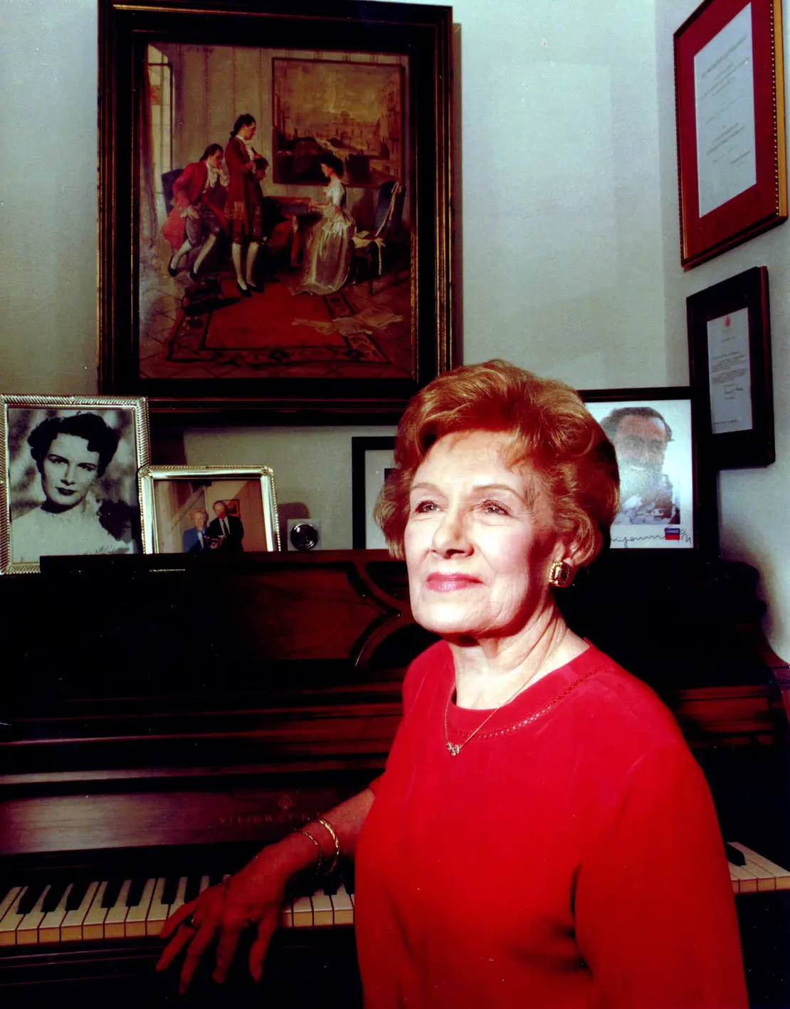 Elfi Dassanowsky in Los Angeles, 1999, mptv / picturedesk.com  