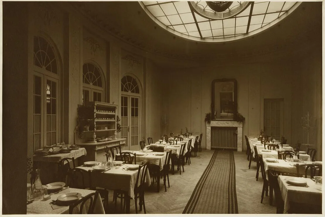 Speisesaal einer WÖK-Filiale, Fotografie um 1926, Wien Museum