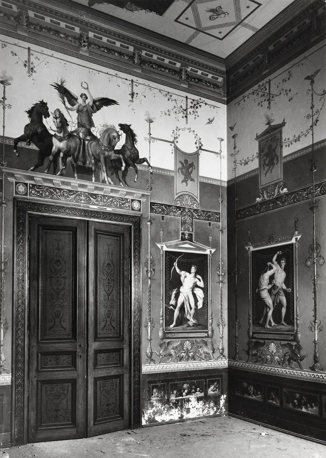 Elfriede Mejchar: Zerstörungen im Turnzimmer der Kaiserin, um 1960, Wien Museum  