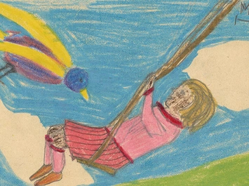 Mary und Katrina Burlingham – Schülerinnen der Čižek-Jugendkunstklasse