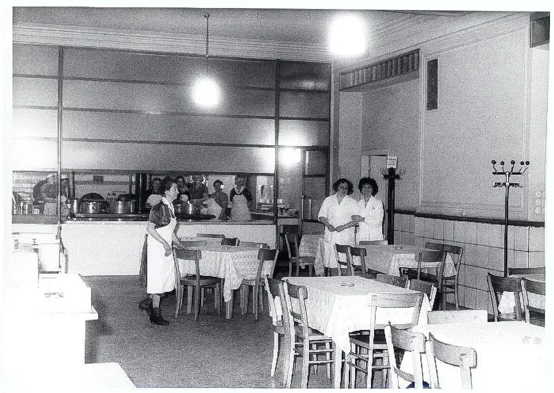 WÖK-Filiale Schwarzenbergplatz, Foto: Franz Blaha, 1960er Jahre, Wien Museum