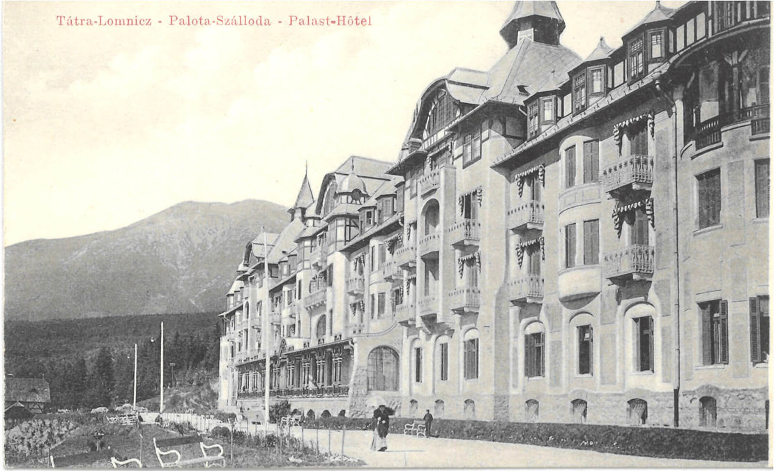 Die Perle der Hohen Tatra: Das Palace Hotel in Tatranská Lomnica. 