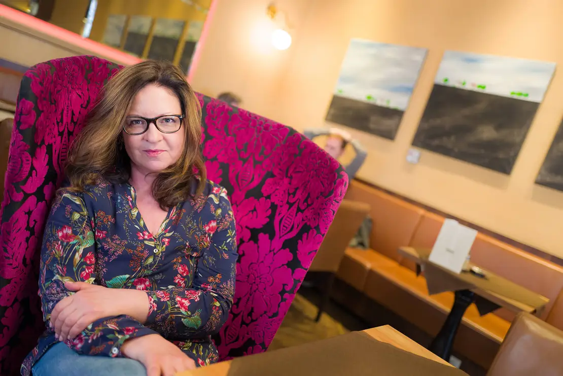 Autorin Bettina Balàka, Foto: Haymon Verlag / Alain Barbero  