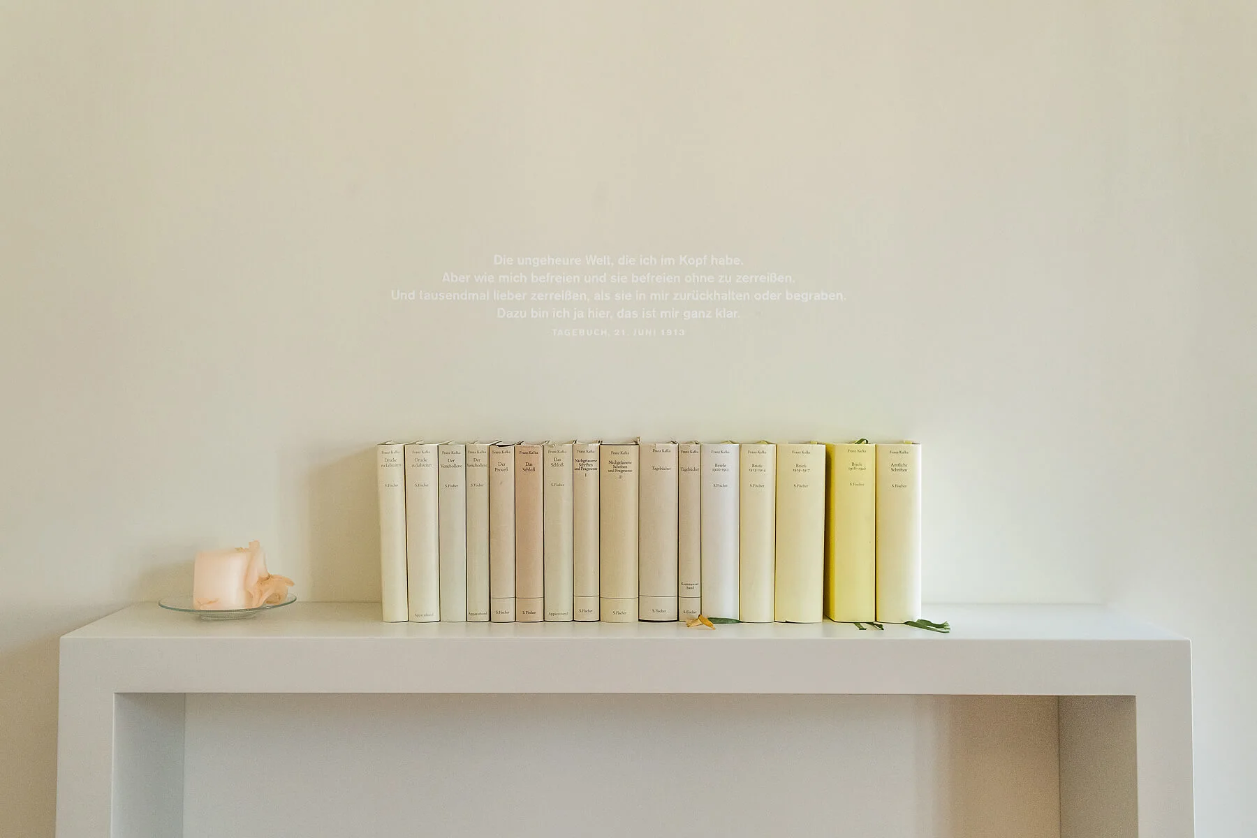 Im Kafka-Gedenkraum in Kierling bei Klosterneuburg, Foto: Klaus Pichler