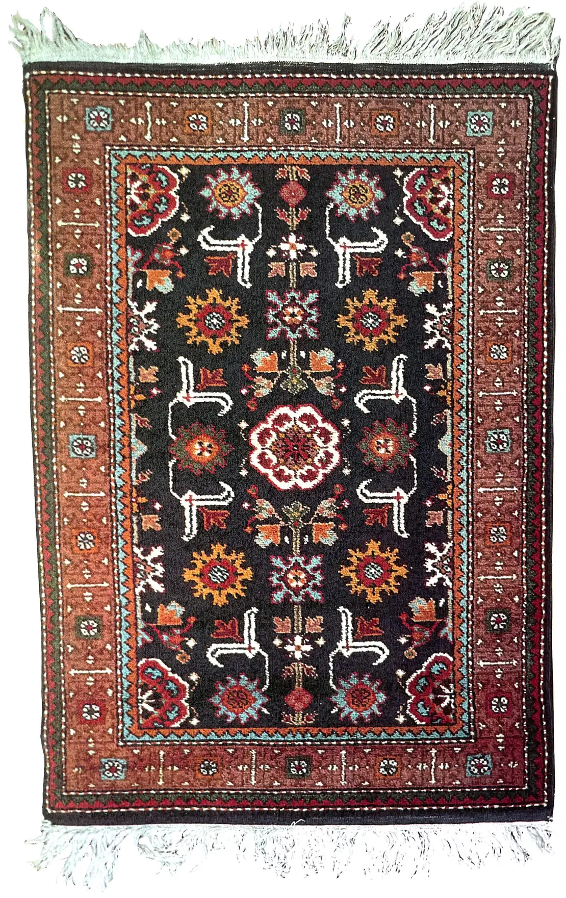 Kirman-Teppich, abgebildet im Katalog zur Mauerbach Benefiz-Auktion, Christie’s, 1996  