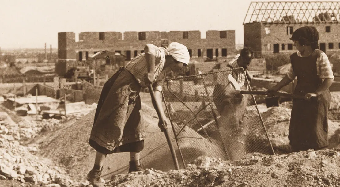 Josef Derbolav: Siedlerarbeit, 1921, Sammlung Wien Museum