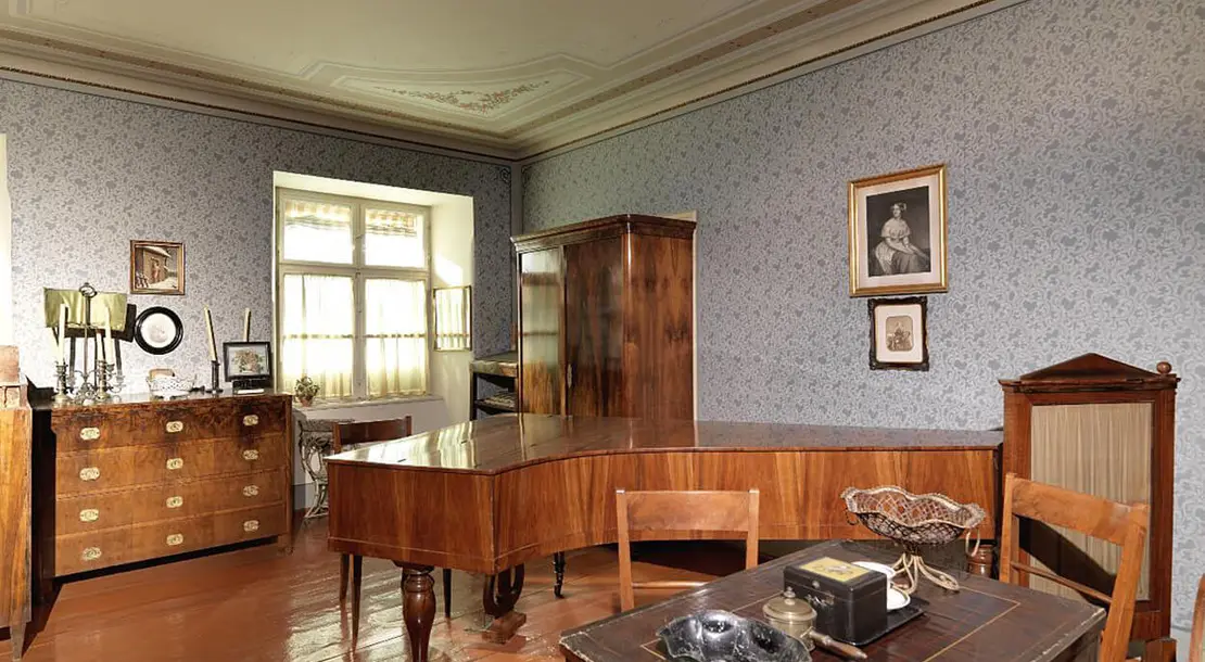 Die Grillparzer-Wohnung vor dem Umbau des Wien Museums, 2017, Foto: Birgit und Peter Kainz/Wien Museum  