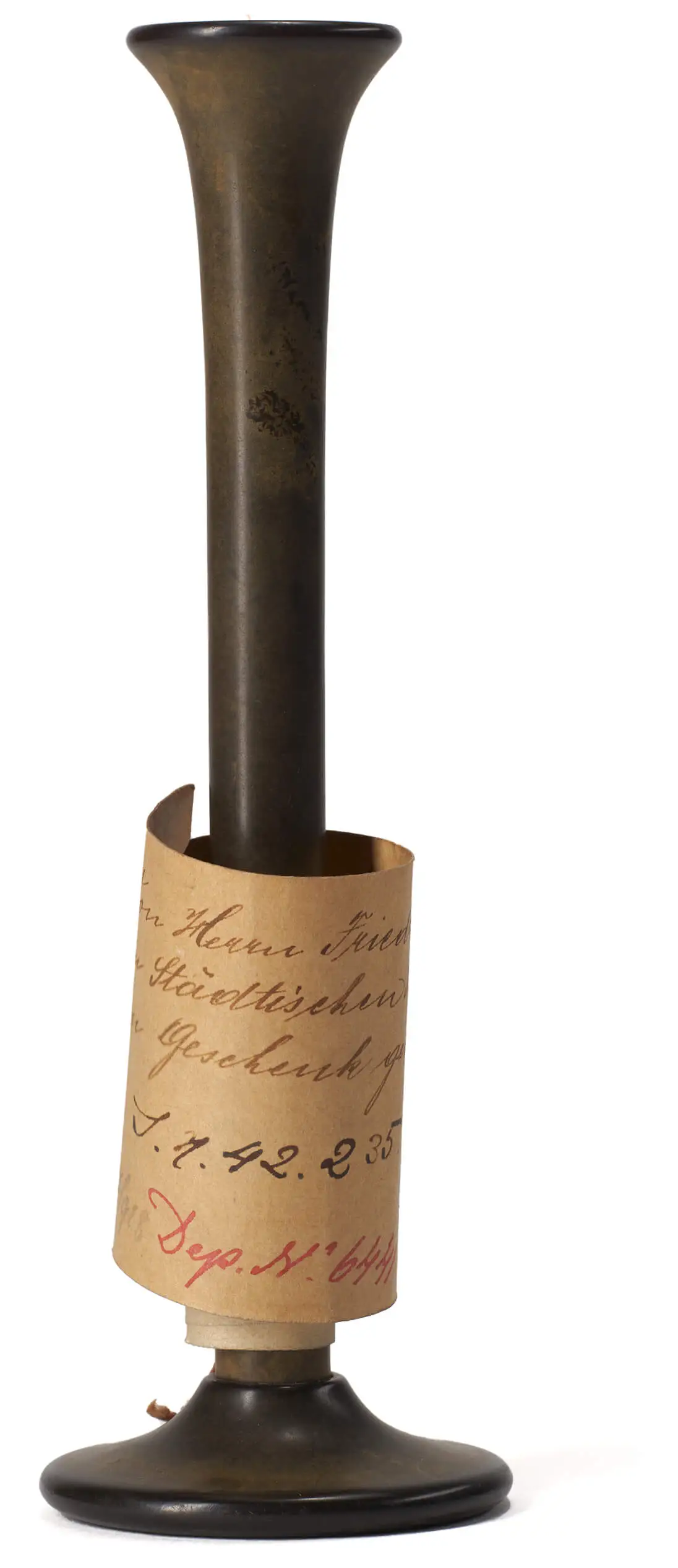 Stethoskop, mit dem Dr. Venus am 10.03.1908 den Eintritt des Todes Luegers festgestellt hat, Foto: TimTom, Wien Museum  