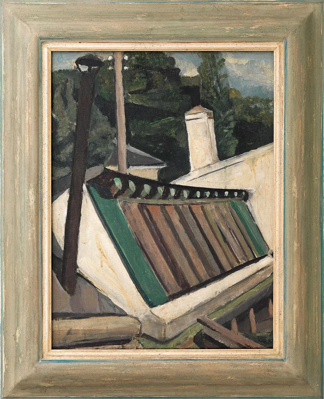 Marie-Louise von Motesiczky: Glashaus in der Hinterbrühl, 1925, Sammlung Wien Museum, erworben 2019 als Schenkung vom Marie-Louise von Motesiczky Charitable Trust