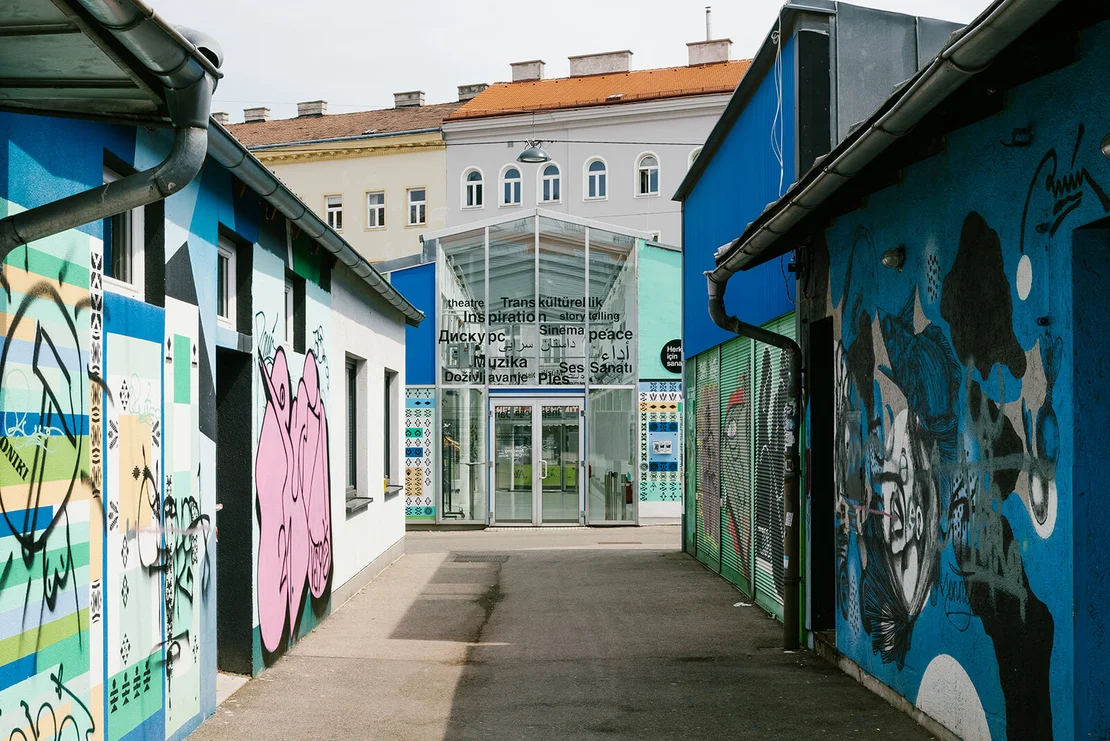 Blick auf die Brunnenpassage der Caritas, Foto: Elodie Grethen  
