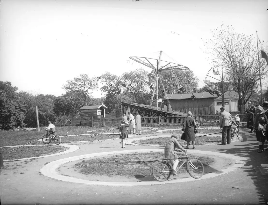 Böhmischer Prater, um 1930, Foto: Franz Lobinger / ÖNB-Bildarchiv / picturedesk.com