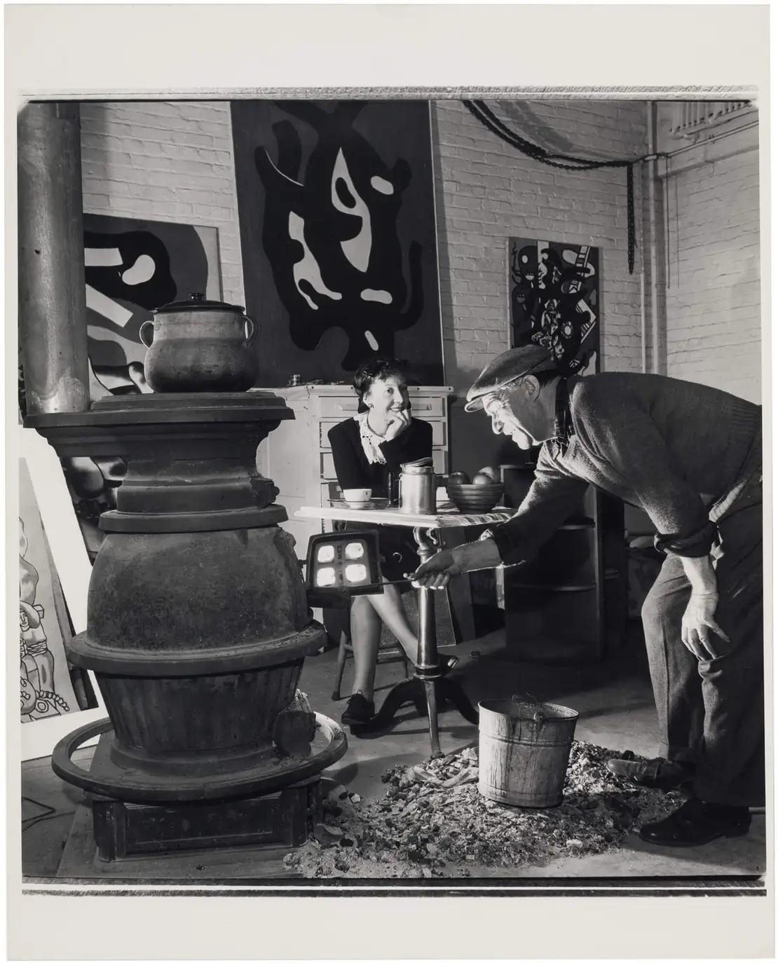 Lilly Joss: Fernand Léger, New York, 1943, Wien Museum