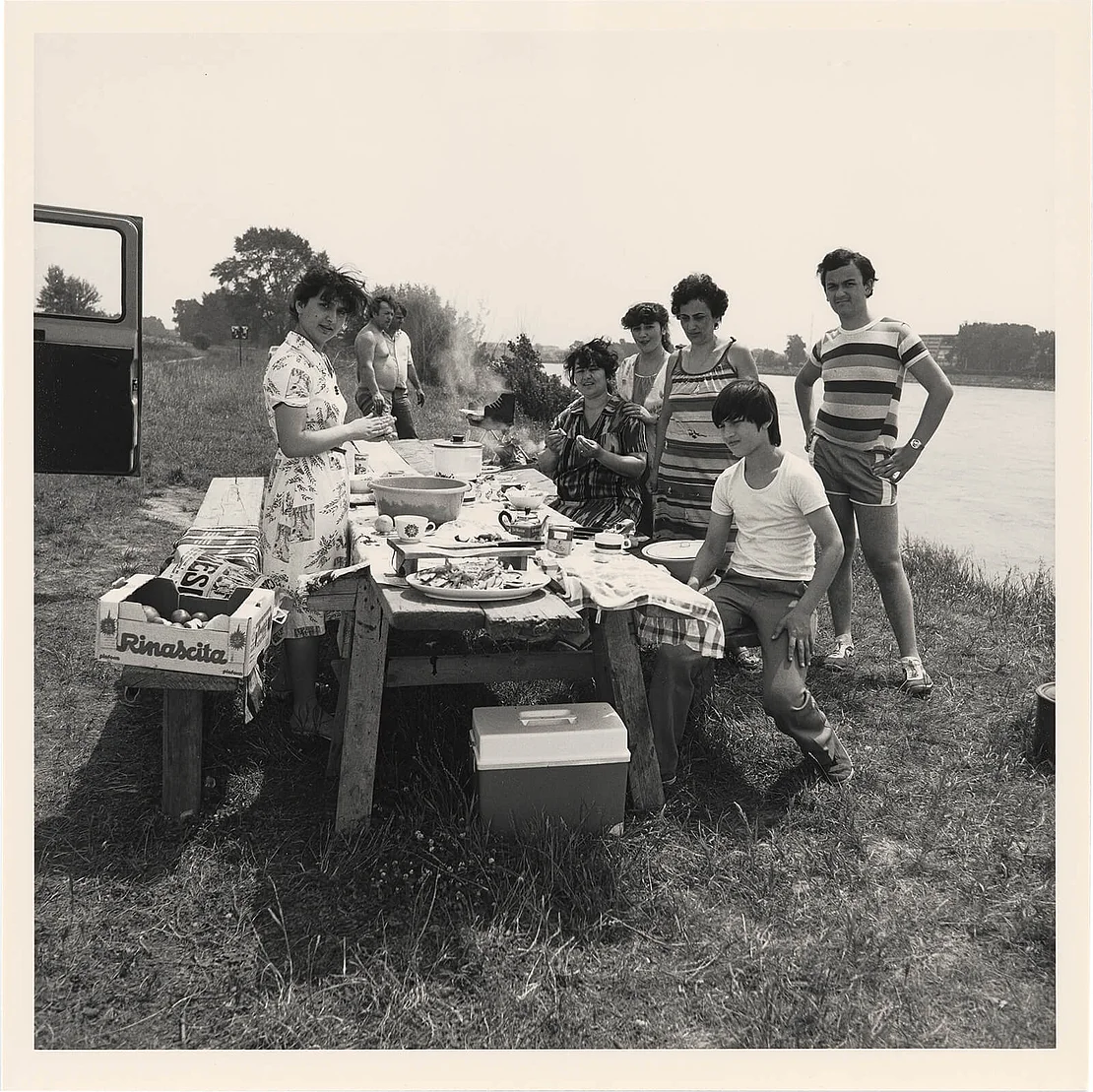 Christoph Scharff: Fotoserie Donauinsel, 1983, Wien Museum  