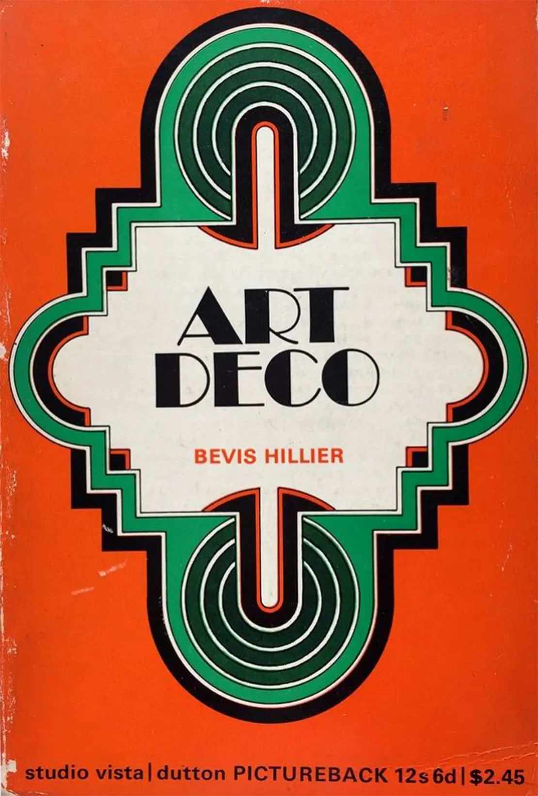Buchcover von Bevis Hillier: Art Deco of the 20s and 30s, London 1968, Archiv Maryška  
