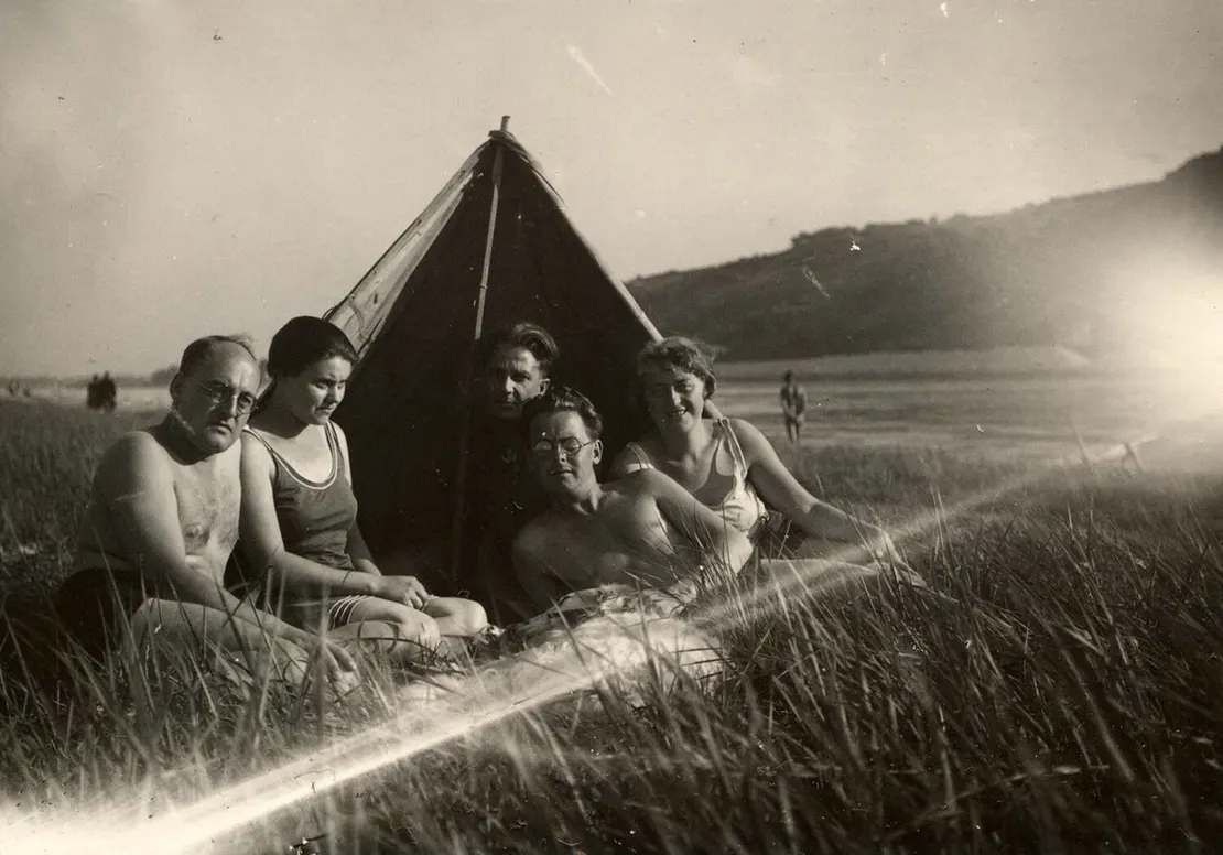 Sonntagsausflug ins Überschwemmungsgebiet, 1928, Privatfoto, Matthias Marschik