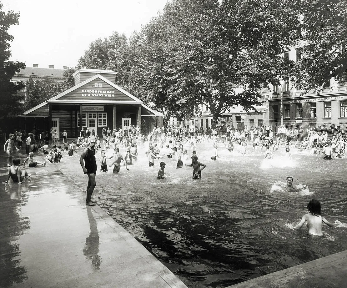 Kinderfreibad Arenbergpark, Foto: MA 44